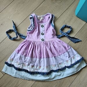 Matilda Jane Purple and Polka Dot Dress